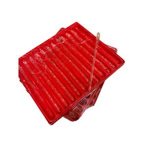 Clear Icicle Ornaments Set Of 40 In Boxes